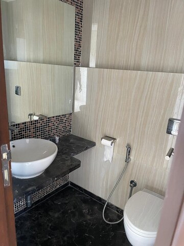 Bathroom in 3 BHK Apartment at Supreme Badrinath, Khar West – for Sale