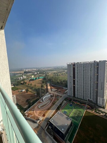 Balcony in 1 BHK Apartment at Brigade Cornerstone Utopia, Varthur – for Rent