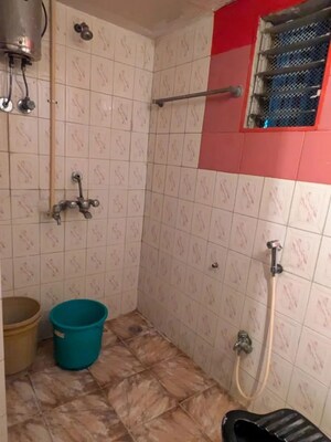 Bathroom in 1 BHK Apartment at Rachna CHS, Bhandup East – for Sale