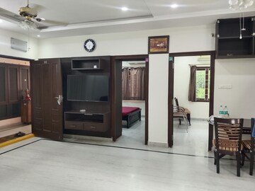 Living Room in 3 BHK Apartment at Kavuri Hills, Madhapur – for Rent