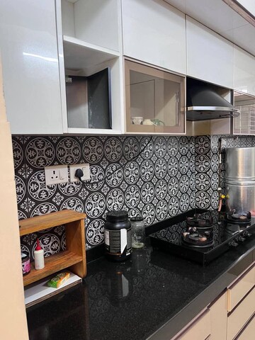 Kitchen in 1 BHK Apartment at Sukh Sampada CHS, Bhandup East – for Rent