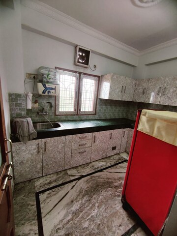 Kitchen in 1 RK Independent House at Aliganj Plaza, Aliganj – for Rent