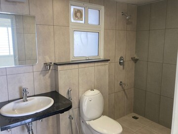 Bathroom in 2.5 BHK Apartment at Prestige Lakeside Habitat, Varthur – for Rent
