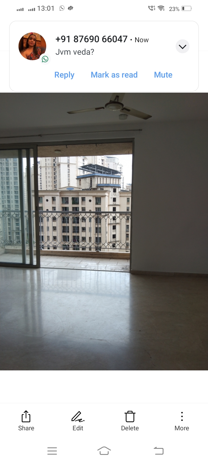 2.5 BHK + Pooja Room Apartment For Rent in Hiranandani Skylark Enclave