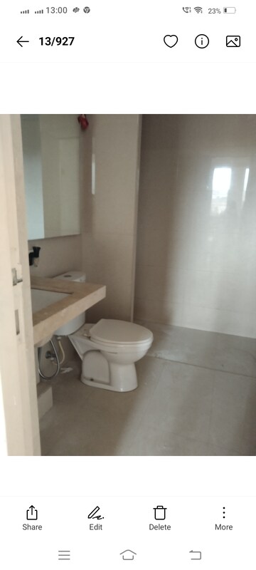 Bathroom in 2.5 BHK Apartment at Hiranandani Skylark Enclave, Ghodbunder Road – for Rent