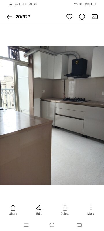 Kitchen in 2.5 BHK Apartment at Hiranandani Skylark Enclave, Ghodbunder Road – for Rent