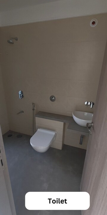 Bathroom in 3 BHK Apartment at Shreenathji Celestial Heights, Malad West – for Sale