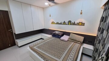Bedroom in 3 BHK Apartment at Bhoomi Acres, Waghbil – for Rent