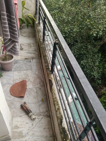 Balcony in 1 BHK Builder Floor at Malviya Nagar – for Rent