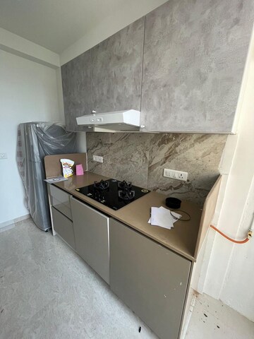 Kitchen in 3 BHK Apartment at Palacia Kingston, Thane West – for Rent