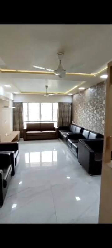 Living Room in 3 BHK Apartment at Paranjape Schemes Royal Court, Andheri East – for Rent