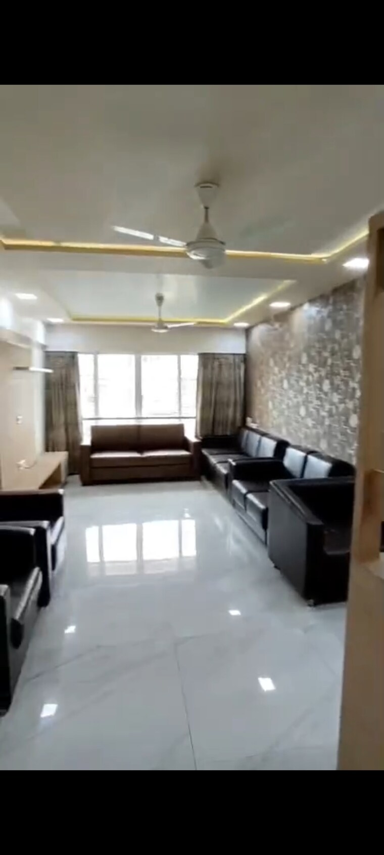 Living Room, paranjape-schemes-royal-court 3 Bedroom 1100 Sq.Ft. Apartment In Andheri East Mumbai 9166136