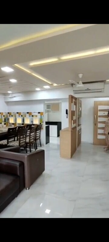 Living Room in 3 BHK Apartment at Paranjape Schemes Royal Court, Andheri East – for Rent