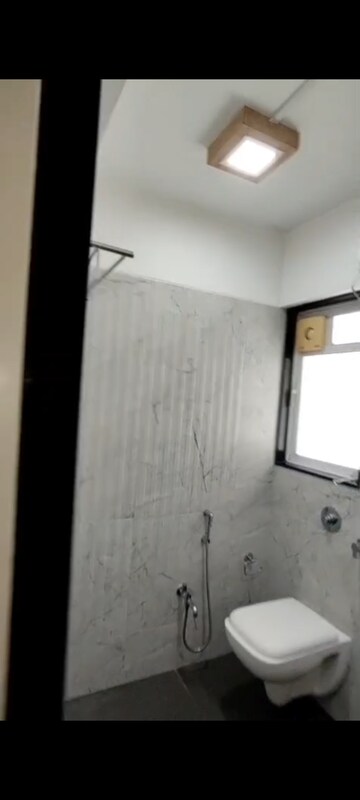 Bathroom in 3 BHK Apartment at Paranjape Schemes Royal Court, Andheri East – for Rent