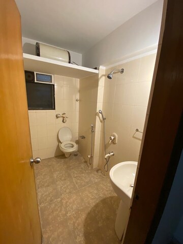 Bathroom in 3 BHK Apartment at Santacruz West – for Rent