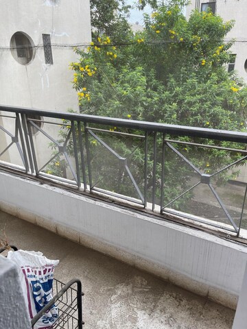 Balcony in 2 BHK Apartment at Karia Konark Nagar Phase 1, Viman Nagar – for Rent