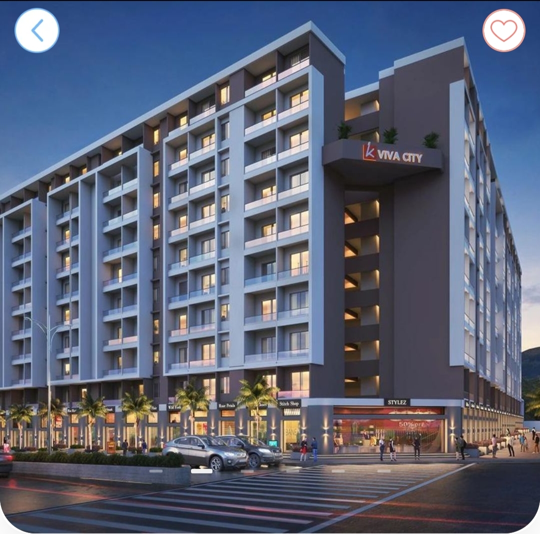 2 BHK + Extra Room 733 Sq.Ft. Apartment in Kohinoor Viva City