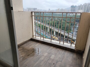 Balcony in 2 BHK Apartment at Shree Tirupati STG Signature Residency, Patlipada – for Rent