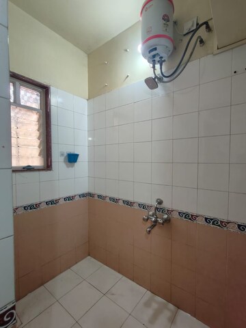 Bathroom in 1 BHK Apartment at Kumar Samruddhi Society, Vishrantwadi – for Sale