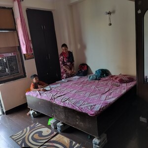 Bedroom in 1.5 BHK Apartment at Techman Moti Residency, Raj Nagar Extension – for Sale