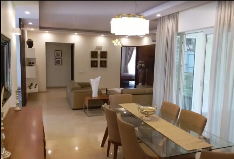 Living Room, godrej-united 3 Bedroom 1733 Sq.Ft. Apartment In Whitefield Bangalore 9166363