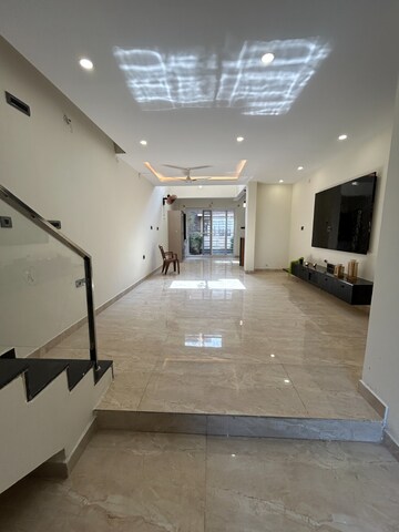 Staircase in 4 BHK Villa at Unishire Esplanade, Thanisandra Main Road – for Rent