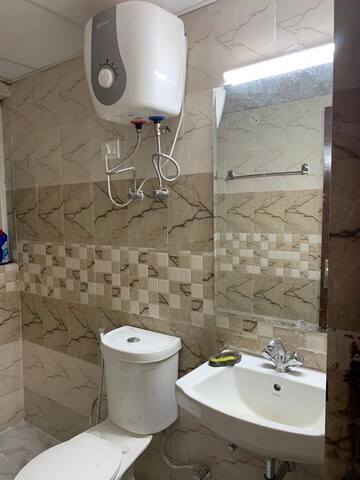 Bathroom in 3 BHK Apartment at Amrapali Leisure Park, Amrapali Leisure Valley – for Rent