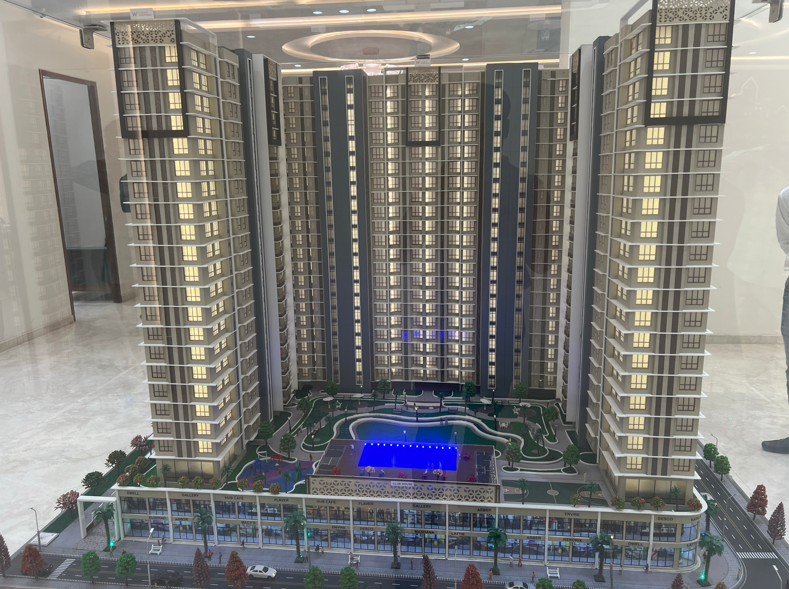 3 BHK + Pooja Room 1169 Sq.Ft. Apartment in Goodwill Wisteria