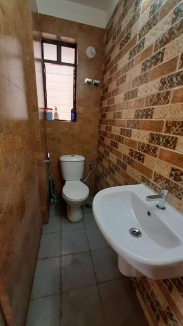 Bathroom in 2 BHK Apartment at Shrachi Greenwood Nest, Rajarhat New Town – for Rent