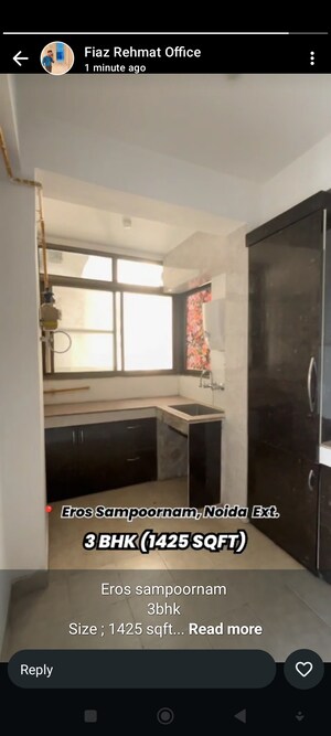 3 BHK Apartment – Exterior View View at Eros Sampoornam, Sector 2 Greater Noida - for Sale