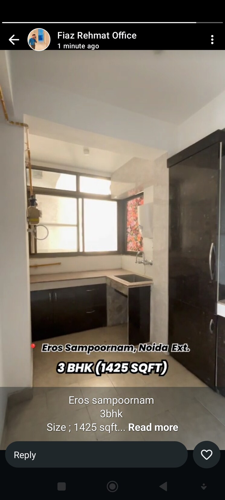 Exterior View, eros-sampoornam 3 Bedroom 1425 Sq.Ft. Apartment In Sector 2 Greater Noida Greater Noida 9166529