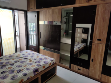 Kitchen in 3 BHK Apartment at Prajapati Lawns, Kharghar Sector 6 – for Rent