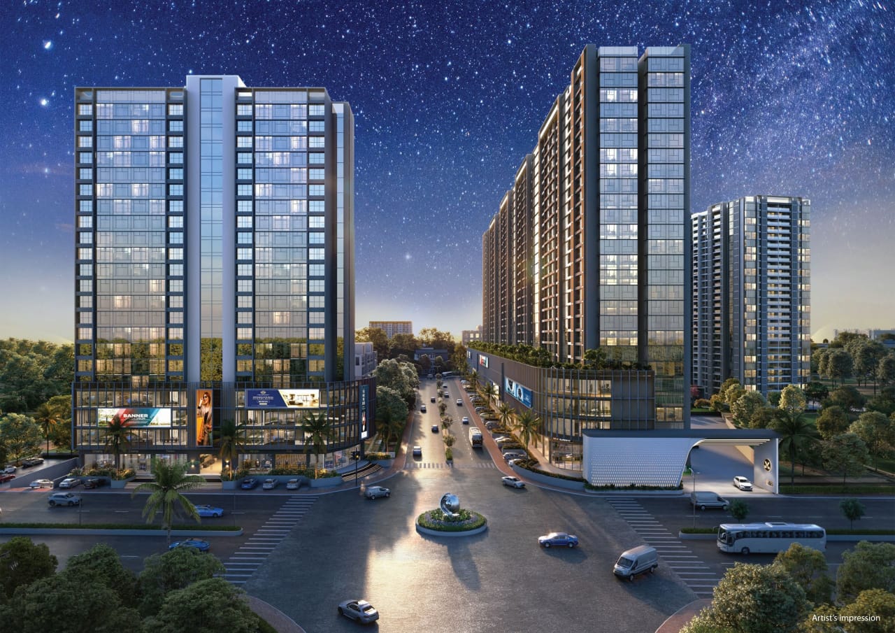 2 BHK + Pooja Room 877 Sq.Ft. Apartment in Majestique Evolvus