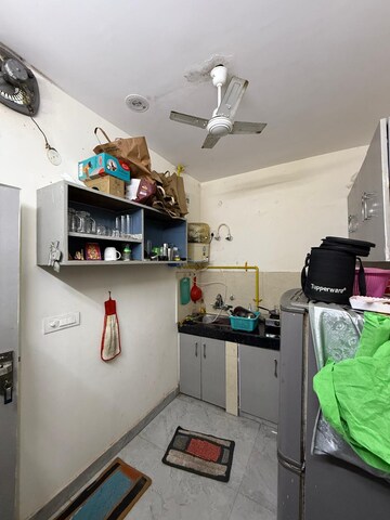 Kitchen in 1 BHK Builder Floor at Kalkaji – for Rent