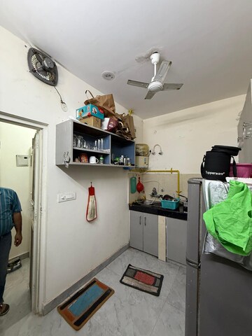 Kitchen in 1 BHK Builder Floor at Kalkaji – for Rent