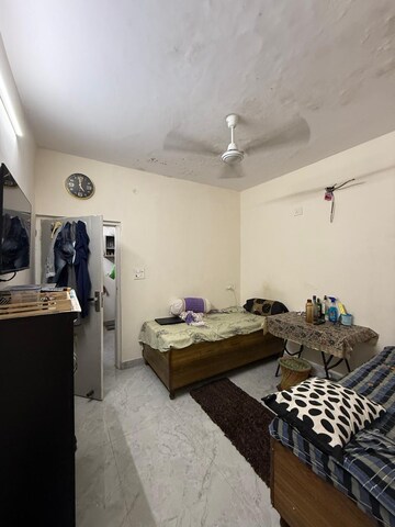Living Room in 1 BHK Builder Floor at Kalkaji – for Rent