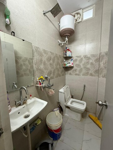 Bathroom in 1 BHK Builder Floor at Kalkaji – for Rent