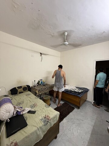 Bedroom in 1 BHK Builder Floor at Kalkaji – for Rent