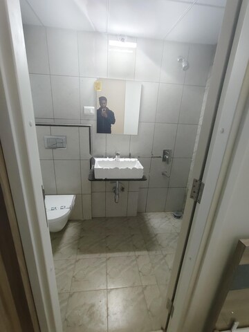 Bathroom in 3 BHK Apartment at Godrej Green Cove, Mahalunge – for Rent