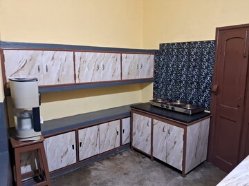 Kitchen in 2 BHK Apartment at Lake Town – for Rent