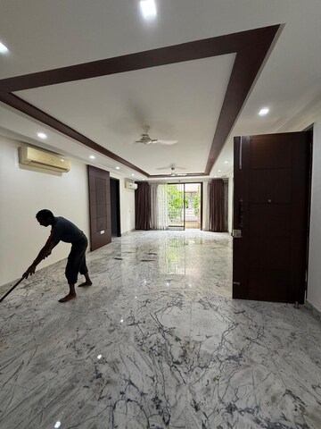 Living Room in 4 BHK Builder Floor at Kalkaji – for Rent