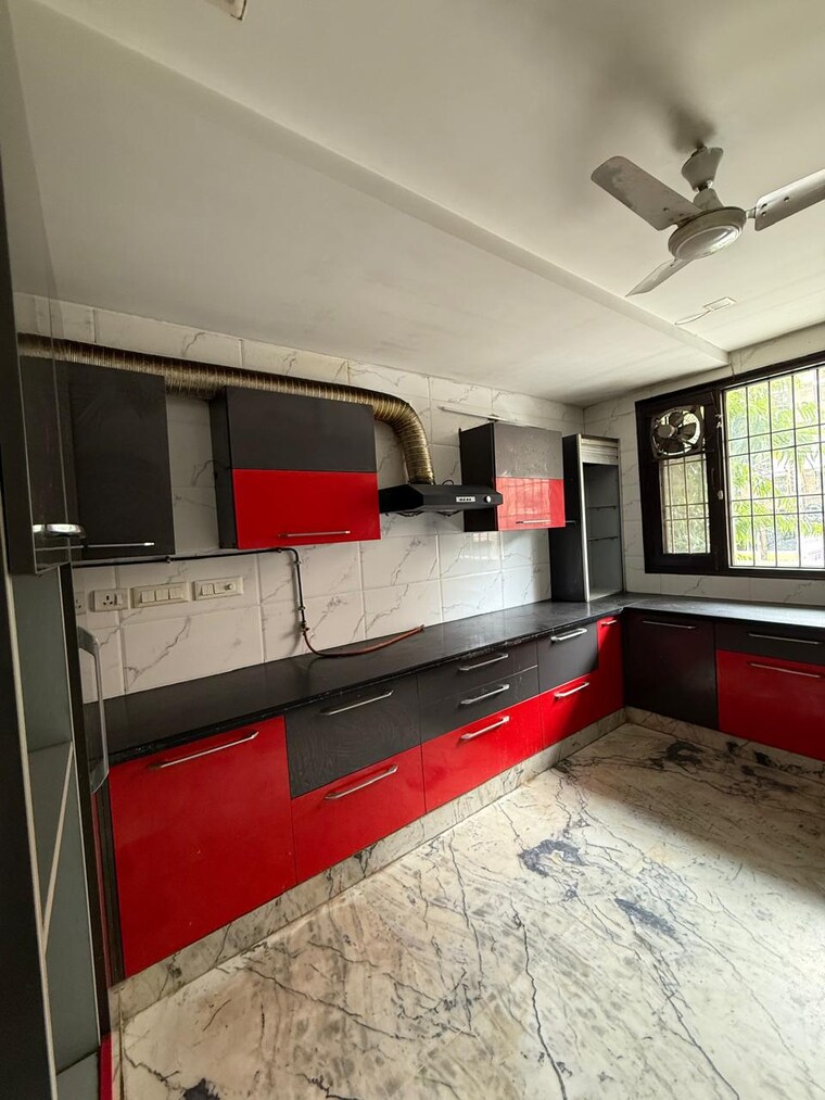 Kitchen, kalkaji 4 Bedroom 2400 Sq.Ft. Builder Floor In Kalkaji Delhi 9166735