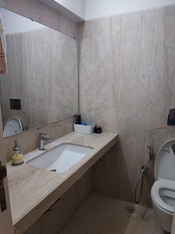 Bathroom in 3 BHK Apartment at Kanakia Paris, Bandra East – for Sale