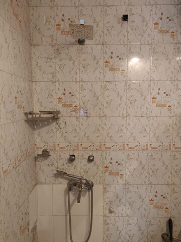 Bathroom in 1 BHK Builder Floor at Greater Kailash I – for Rent