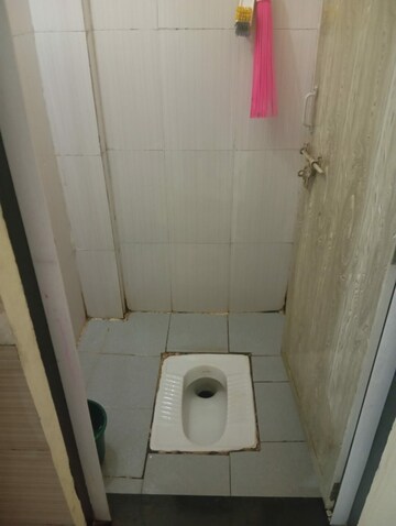Bathroom in 1 RK Apartment at Pushpam Colony – for Rent