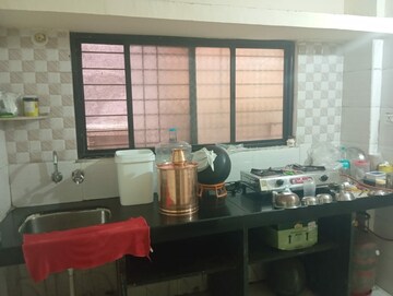 Kitchen in 1 RK Apartment at Pushpam Colony – for Rent