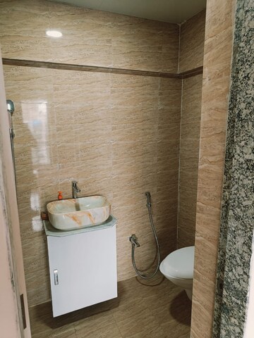 Bathroom in 2 BHK Apartment at Innovative Heights CHS Ltd, Kharghar – for Rent