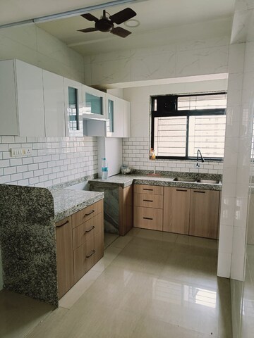 Kitchen in 2 BHK Apartment at Innovative Heights CHS Ltd, Kharghar – for Rent