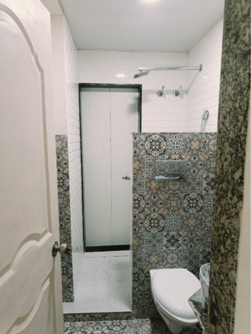 Bathroom in 2 BHK Apartment at Innovative Heights CHS Ltd, Kharghar – for Rent