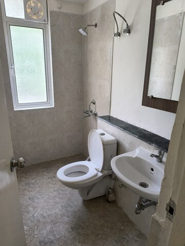 Bathroom in 3 BHK Apartment at Kosmos Heights, Sector 134 – for Rent